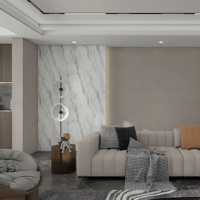 تزیین کابینت نشیمن با موج طلایی فیلم انتقال پت